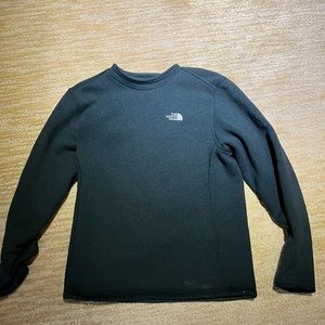 Mens medium north face black crewneck
